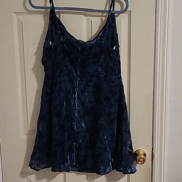 Lulus Velvet Mini Dress - Picture 4 of 4
